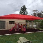 Brewarrina Red Tarp Cover — Custom-Made Tarps in Dubbo, NSW