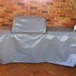 Grey Cover for Grill — Custom-Made Tarps in Dubbo, NSW