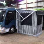 Side Tarpaulin Cover on Van — Custom-Made Tarps in Dubbo, NSW